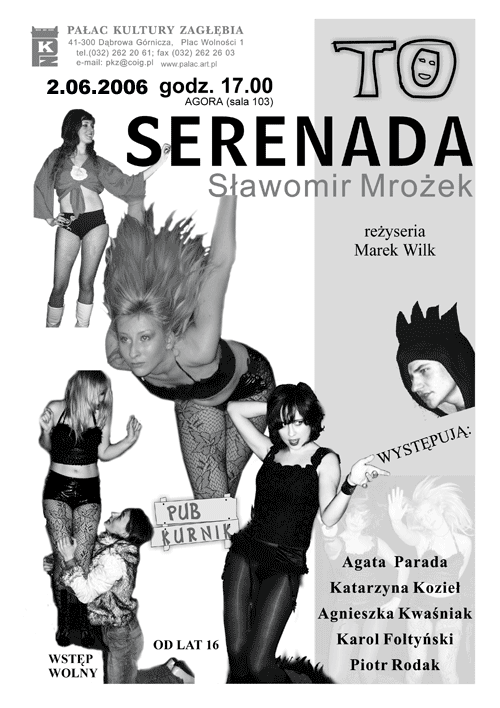 u00 Serenada - Sławomira Mrożka | www.palac.art.pl