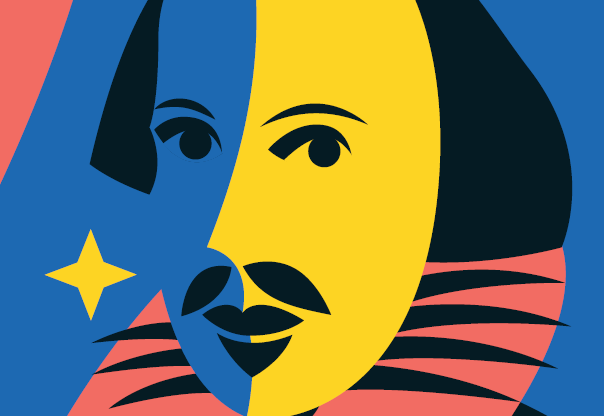 Fragment plakatu Noc teatrów