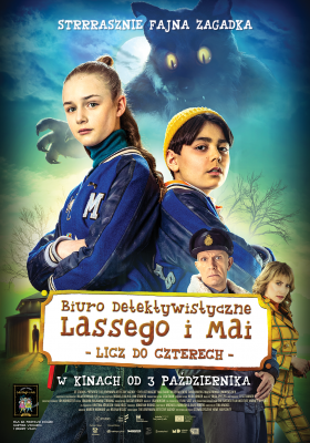 Plakat promujący film Biuro detektywistyczne Lassego i Mai