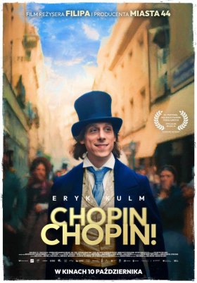 Plakat promujący film Chopin, Chopin