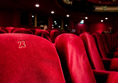 Zdjęcie foteli kinowych