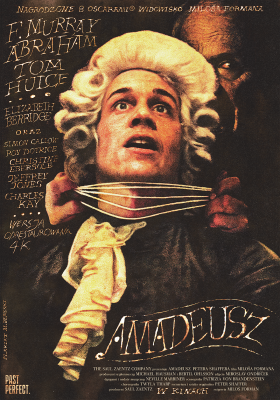 Plakat promujący film Amadeusz