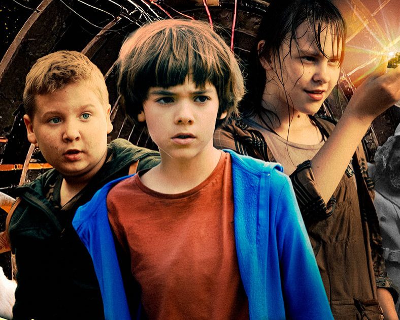 Fragment plakatu promującego film "Skarbek"