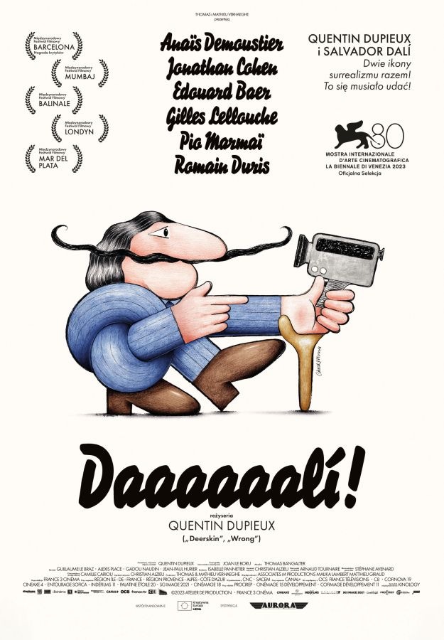 Plakat promujący film Daaaaaali!