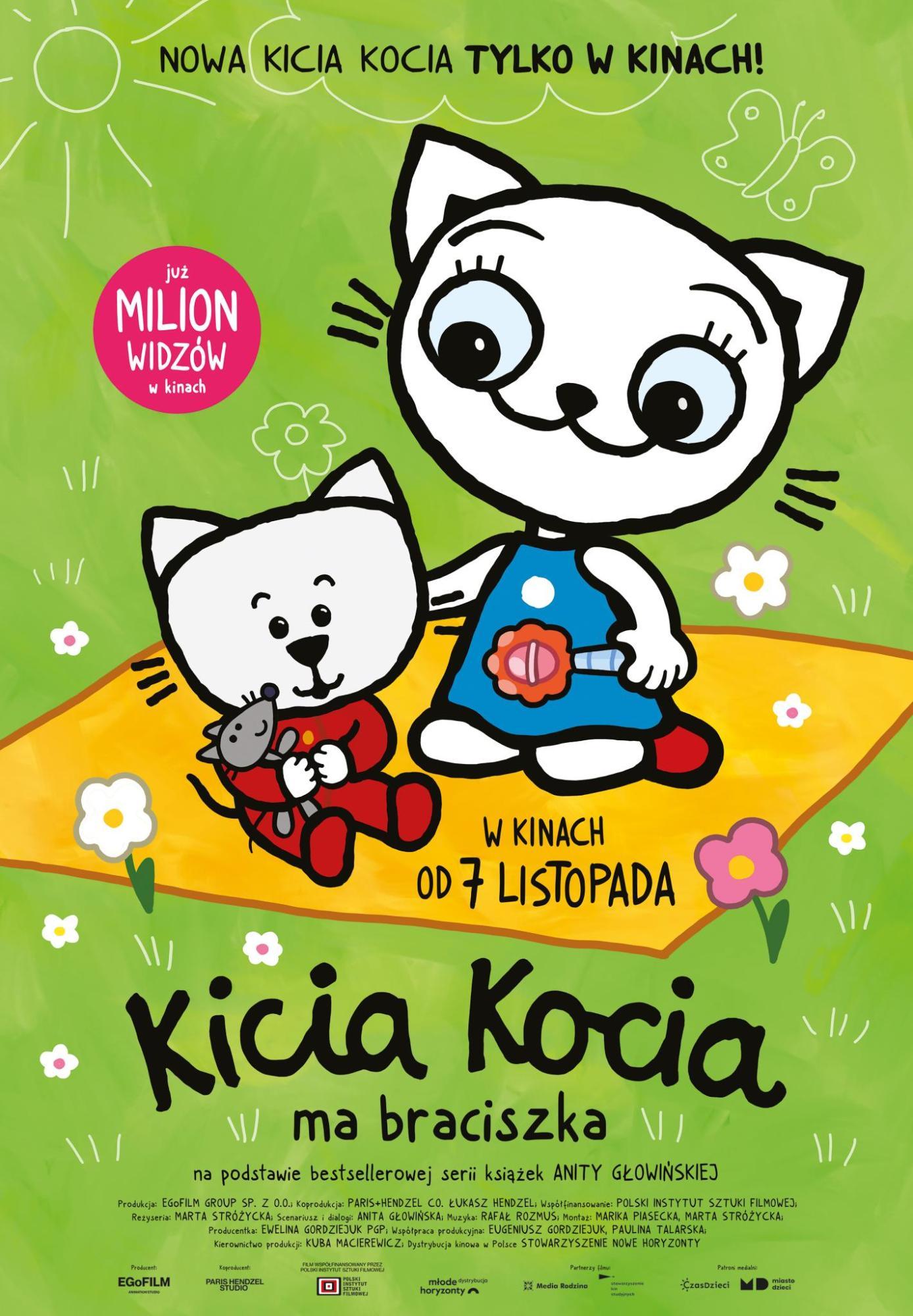 Plakat promujący film Kicia Kocia