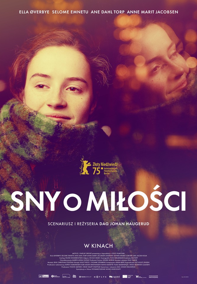 Plakat promujący film 'Sny o miłości'