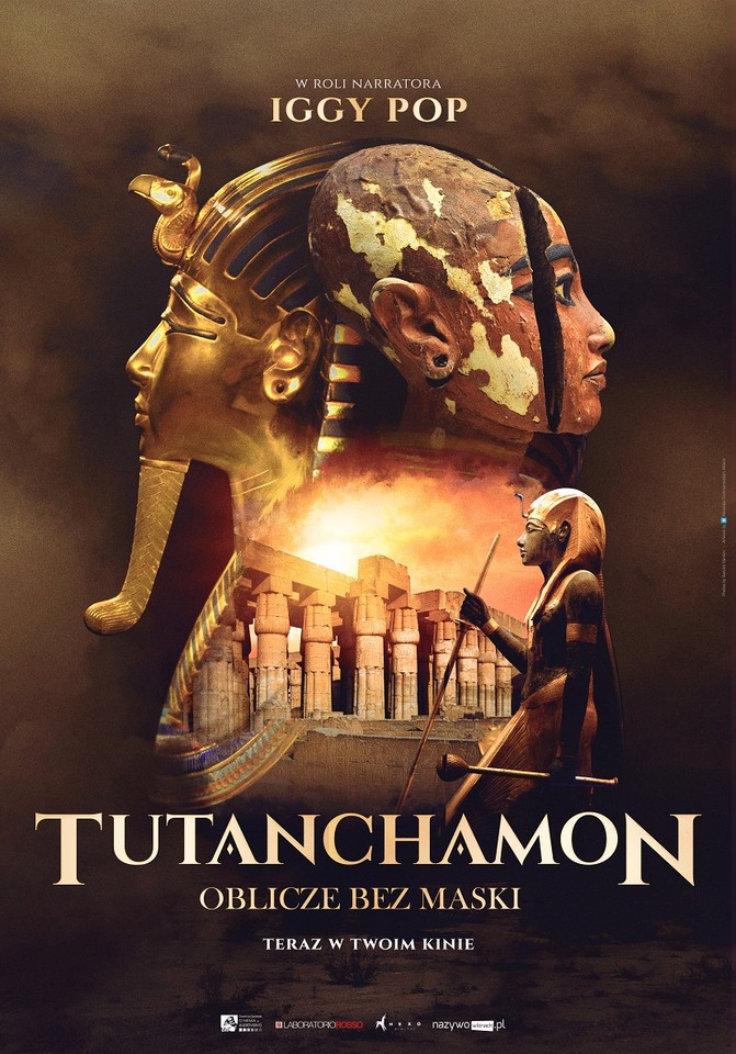 Plakat promujący film Tutanchamon