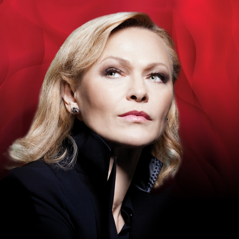 Edyta Geppert na fragmencie grafiki promującej jej koncert