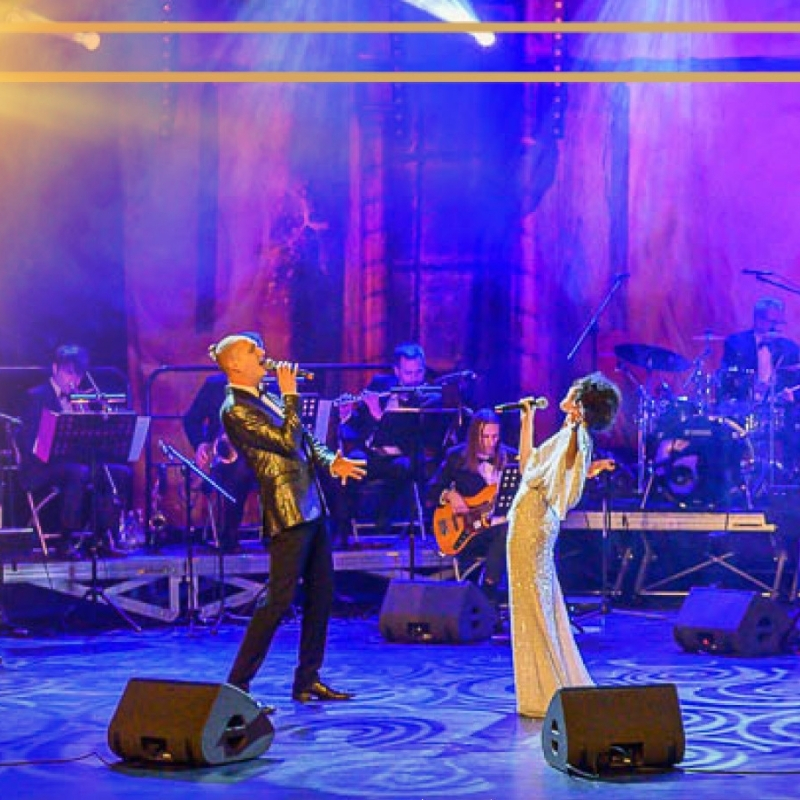 grafika promująca koncert wiedeński noworoczną galę 2026 z wiednia na broadway