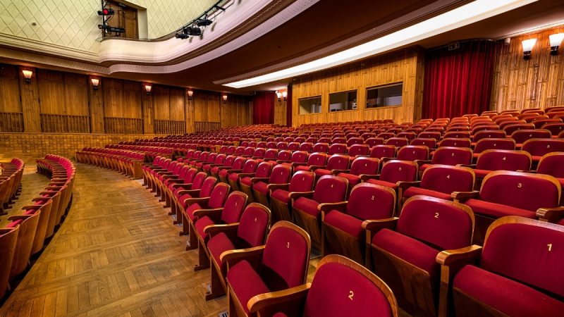 Zdjęcie widowni Sali Teatralnej PKZ