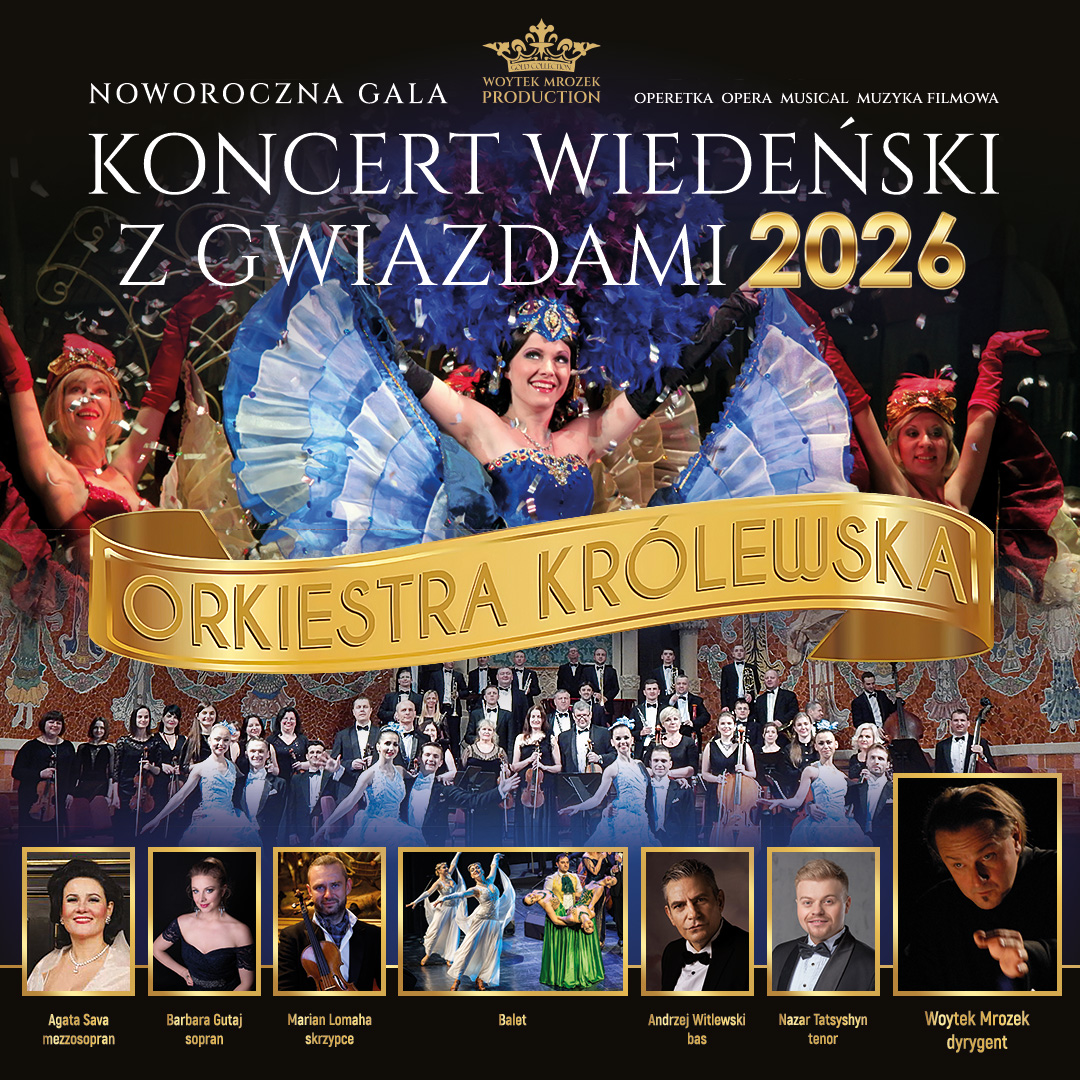 grafika promująca koncert wiedeński