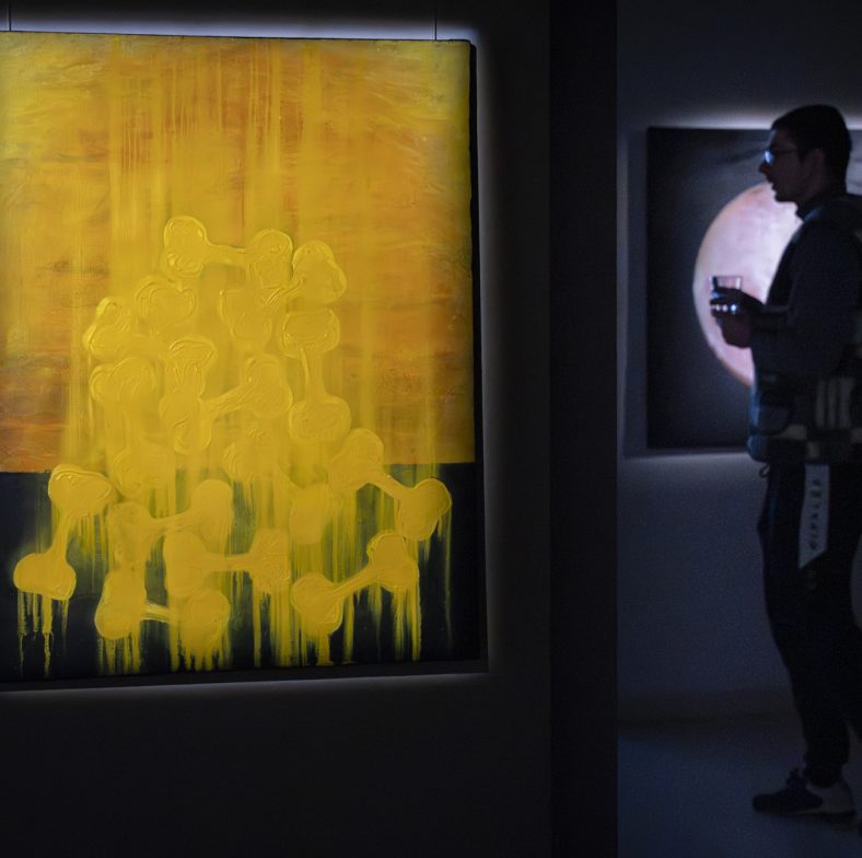 widok wystawy Brzask