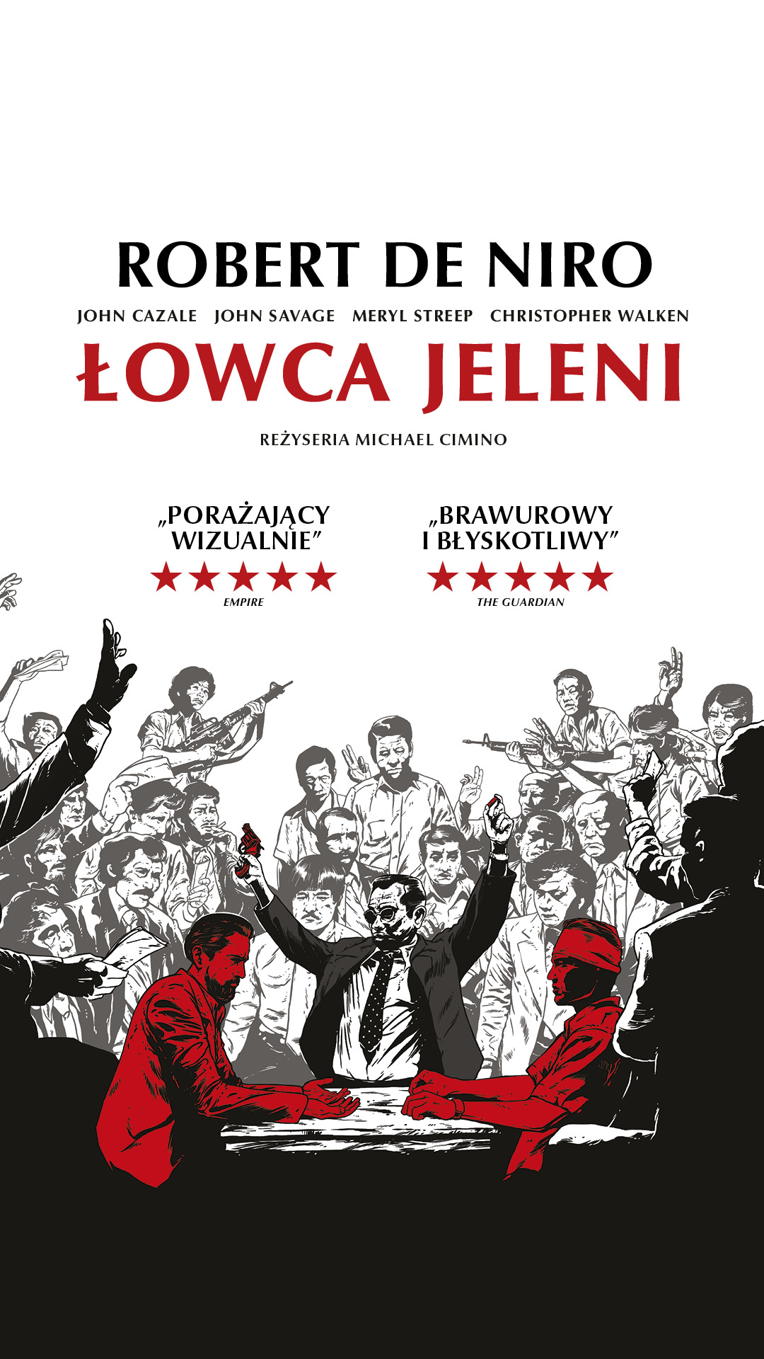 Plakat filmu "Łowca jeleni"
