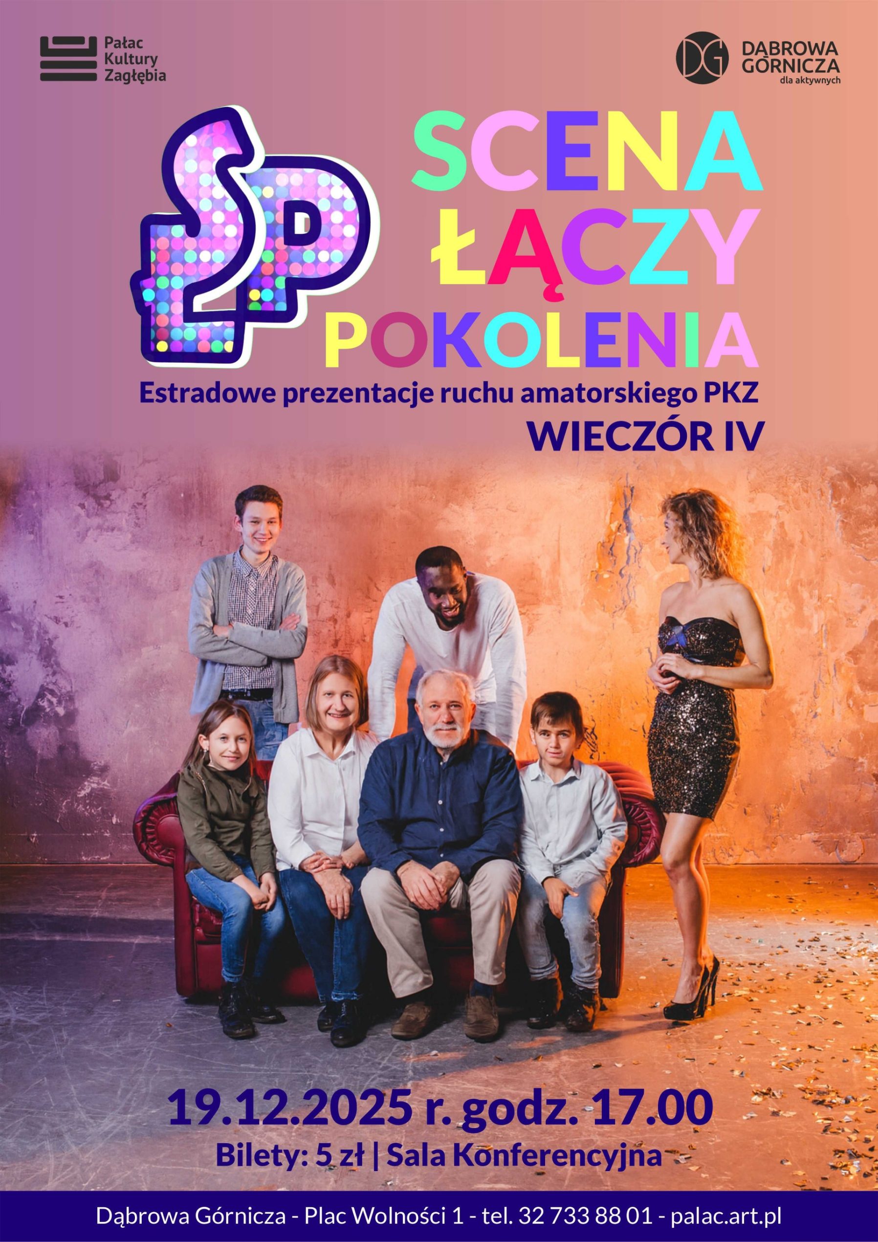 Scena łączy pokolenia - plakat