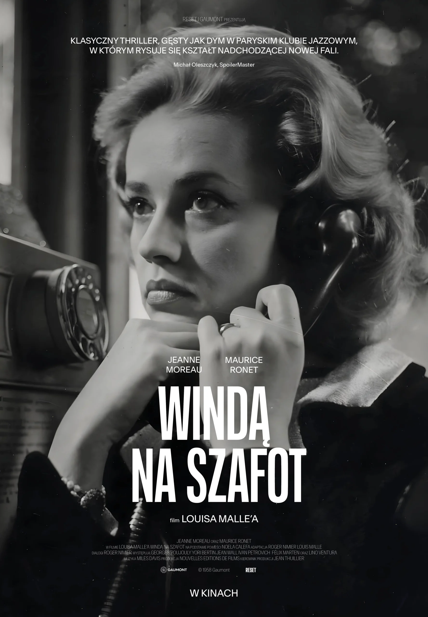 Windą na szafot plakat