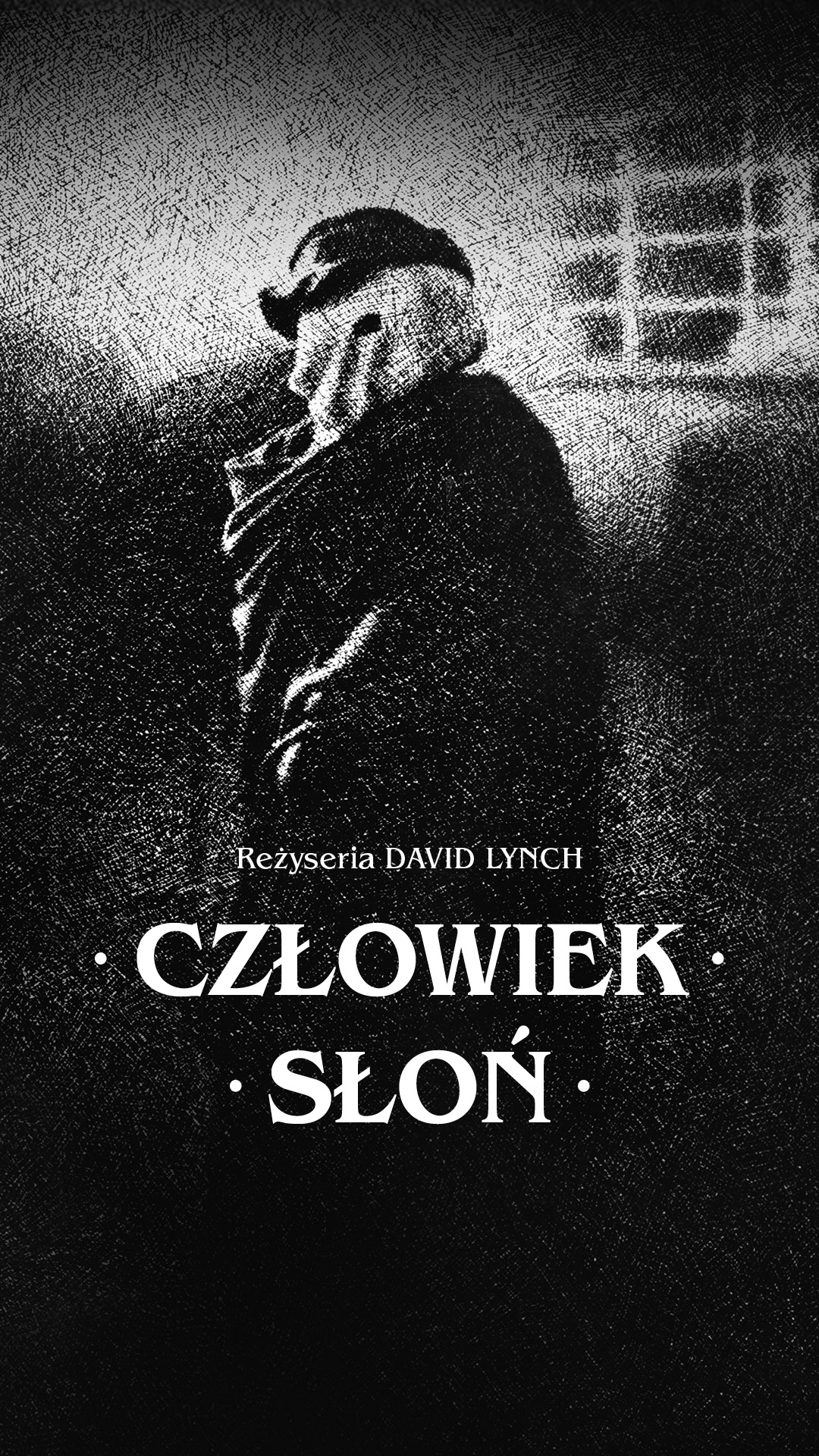 Plakat filmu "Człowiek słoń"