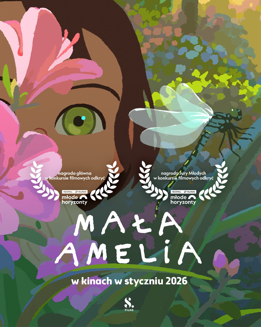 Plakat z filmu Mała Amelia