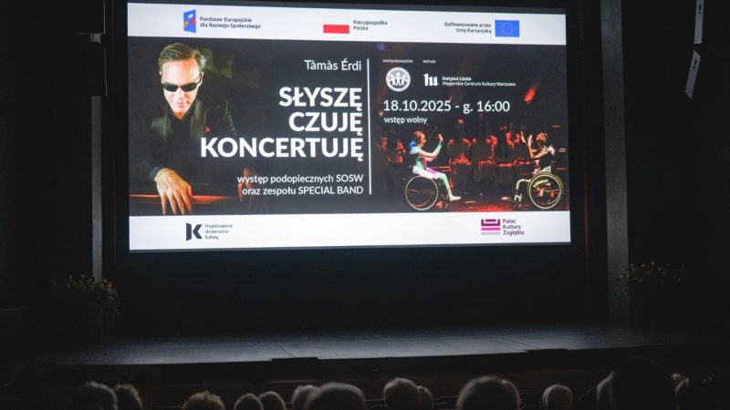 słysze czuje koncertuje reklama