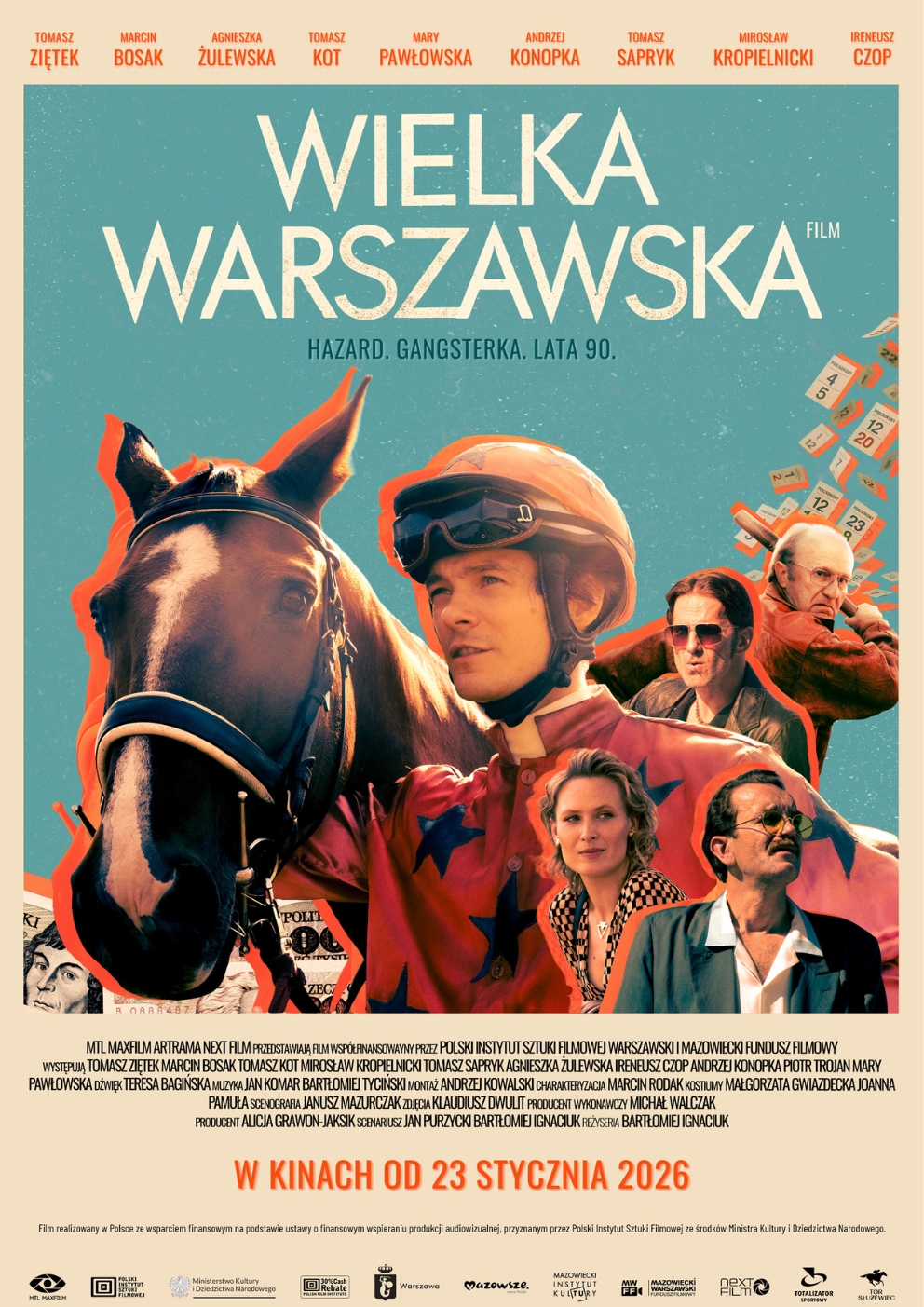 plakat promujący film wielka warszawska
