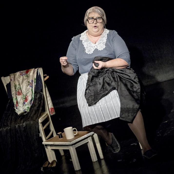 zdjęcie promujące monodram Mianujom mie Hanka