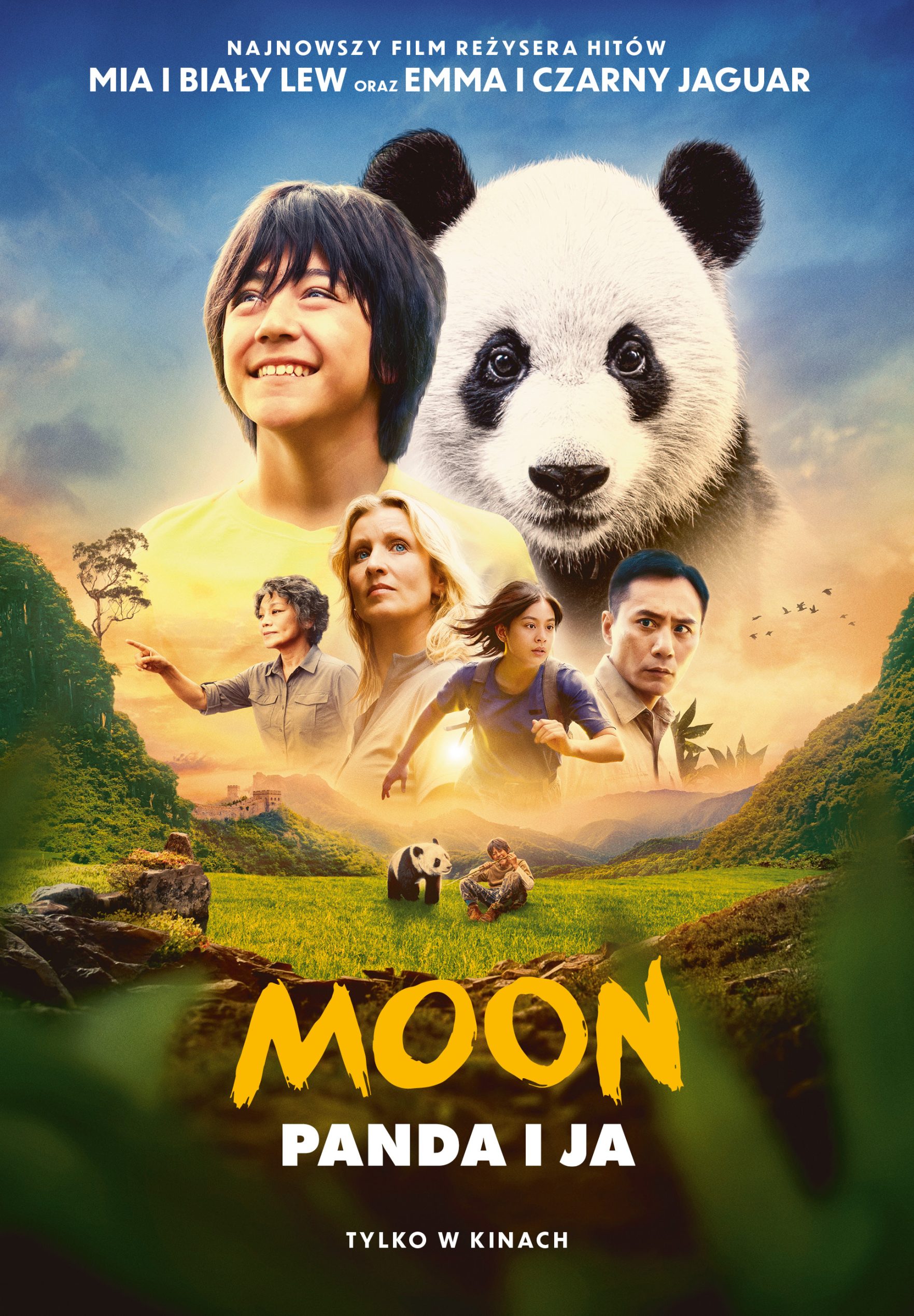 Plakat filmu Moon Panda i ja