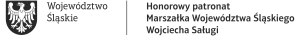 logo - Honorowy Patronat Marszałka Województwa Śląskiego Wojciecha Saługi