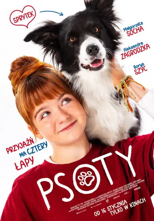 Plakat Psoty