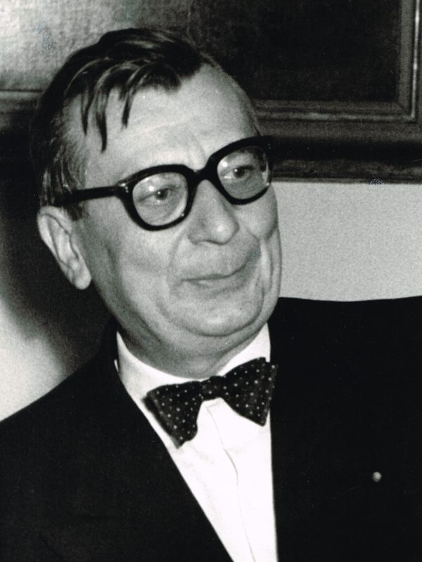 Michał Spisak podczas festiwalu Warszawska Jesień 1962, fot. Andrzej Zborski