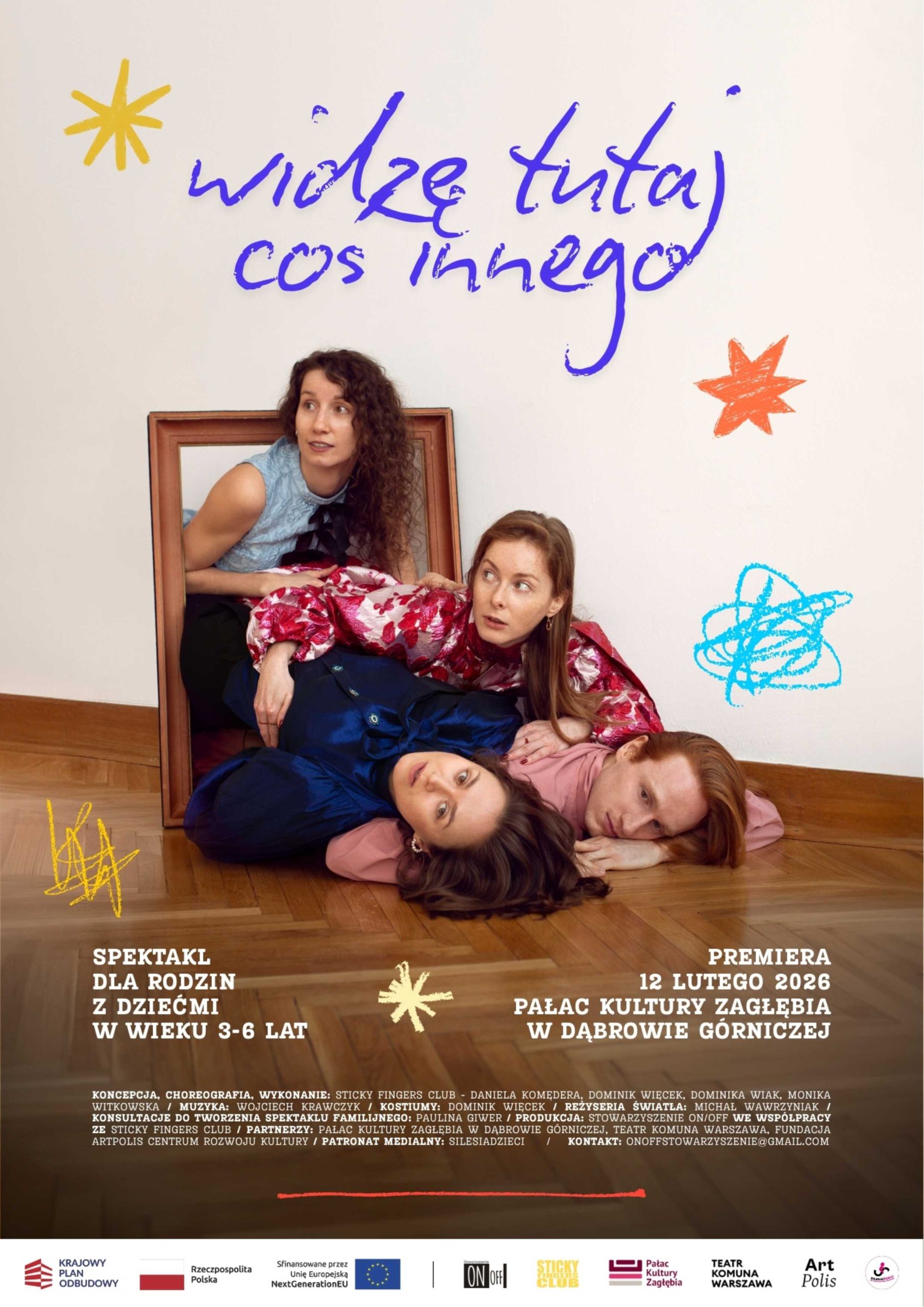 plakat promujący spektakl