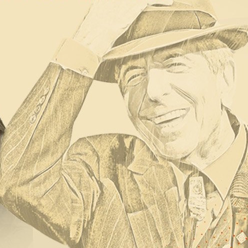 Grafika promująca koncert "Cohen - po miłości kres. Śpiewa Artur Żmijewski"