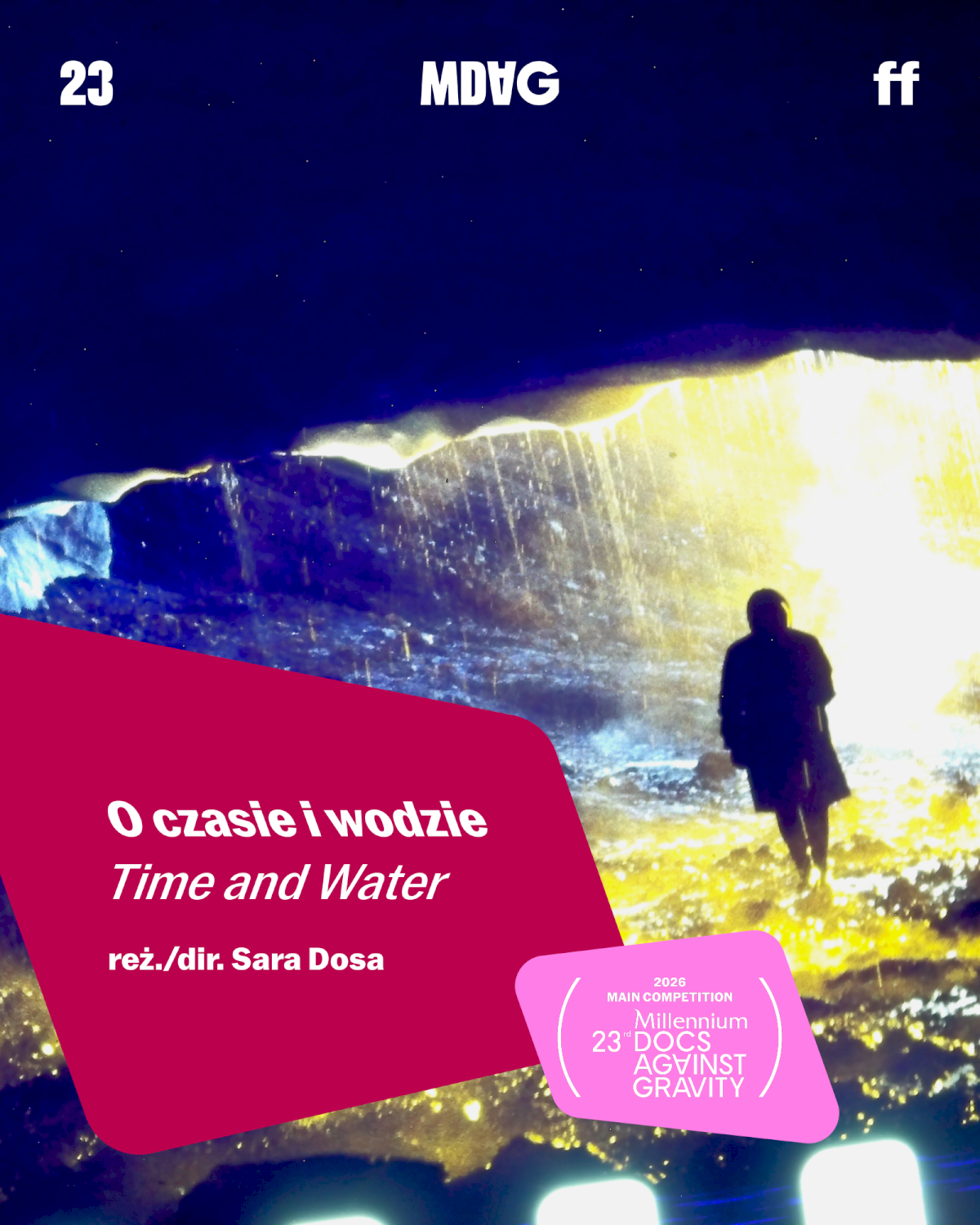 O czasie i wodzie plakat