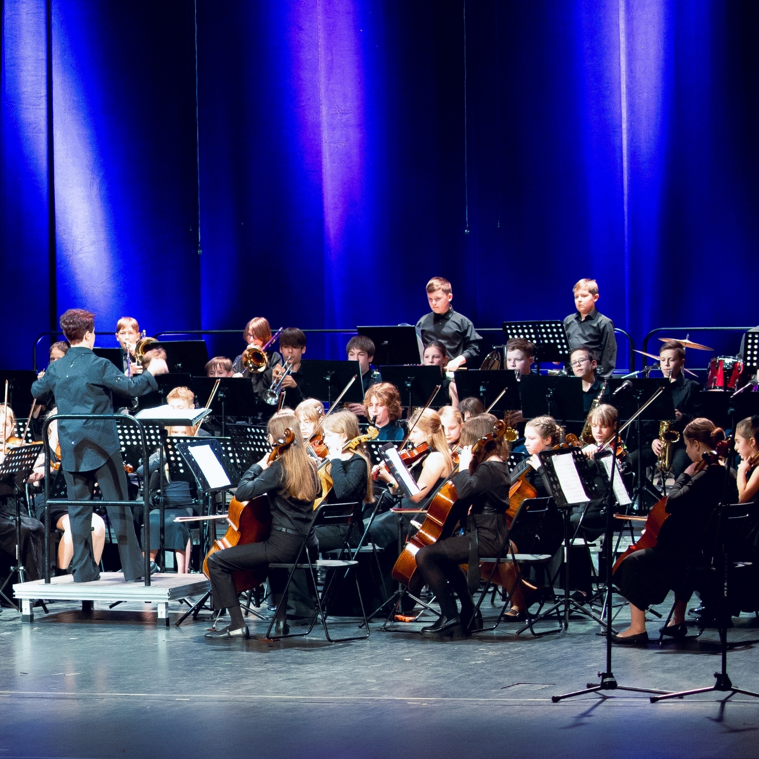Zdjęcie z koncertu- Zespół Szkół Muzycznych im. M. Spisaka w Dąbrowie Górniczej