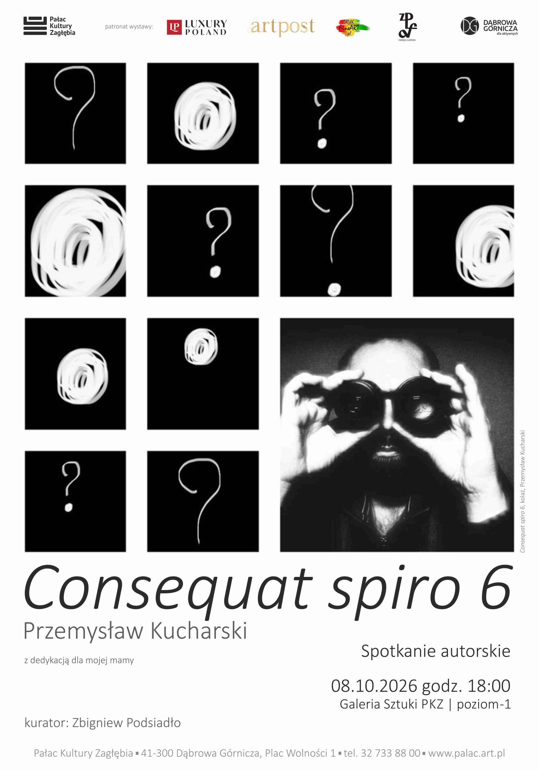 plakat_consequat_spiro_spotkanie_autorskie