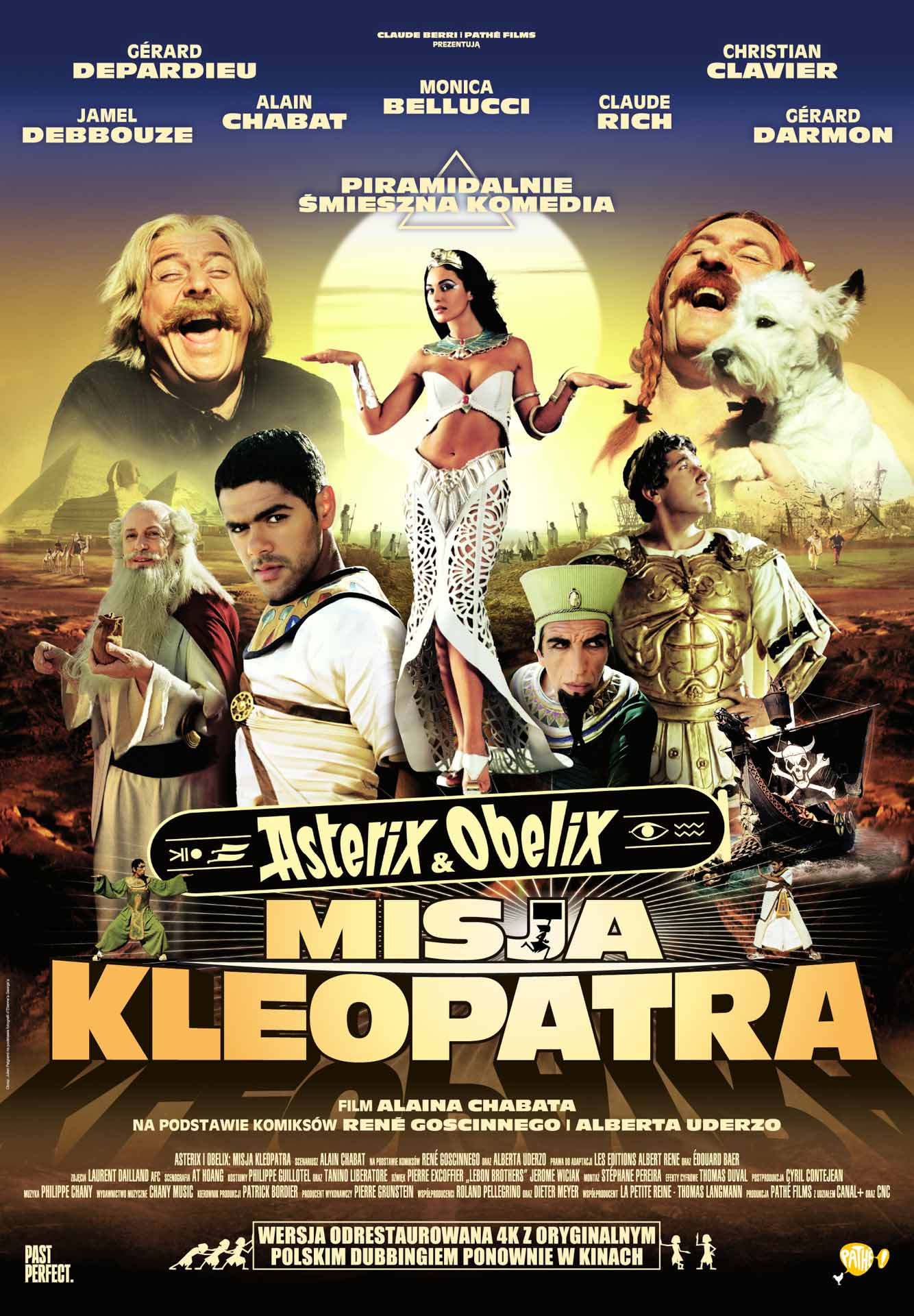 Asterix i Obelix: Misja Kleopatra plakat