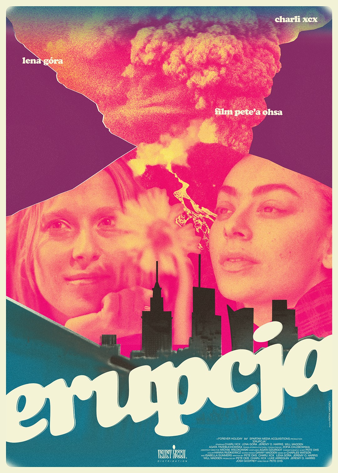 Erupcja plakat