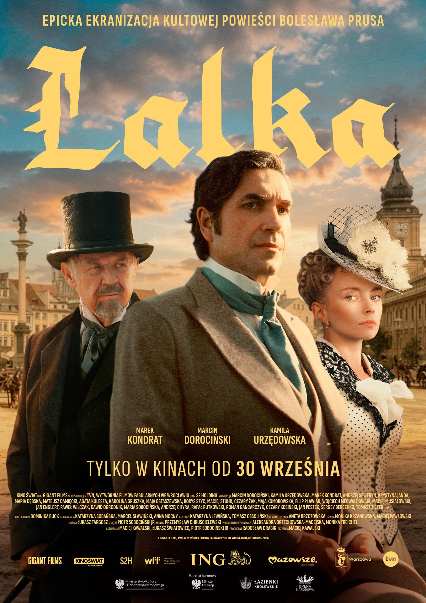 Plakat z filmu "Lalka"