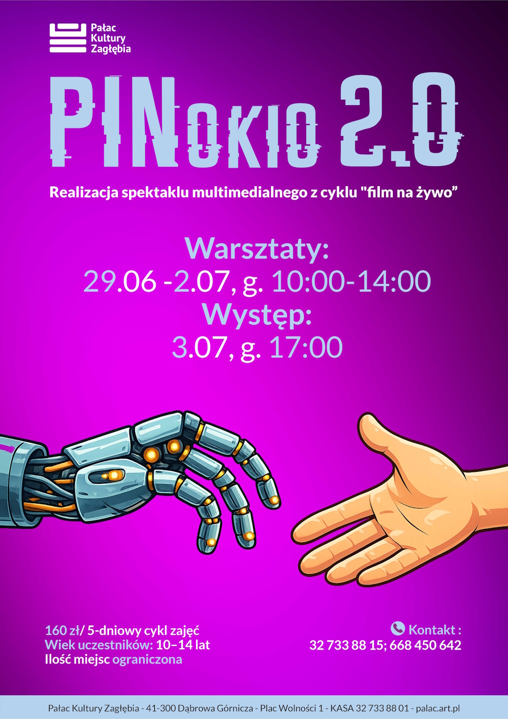 Pinokio 2.0 - plakat