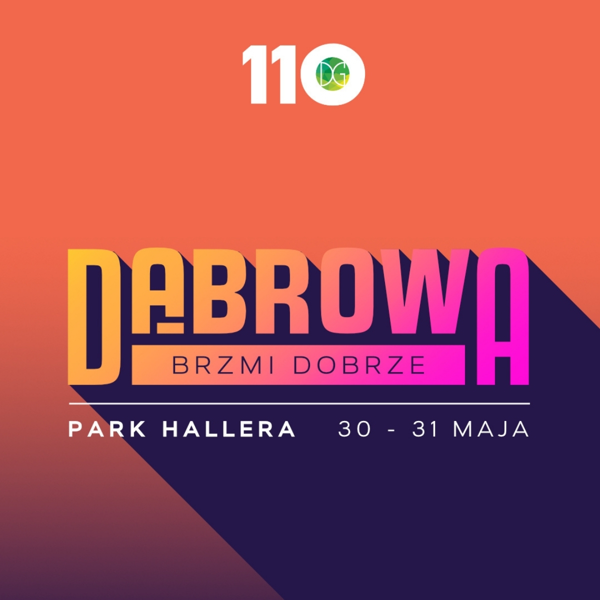 grafika promująca wydarzenie dąbrowa brzmi dobrze dni dąbrowy górniczej 2026