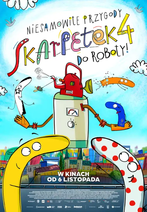 Niesamowite przygody skarpetek 4 plakat