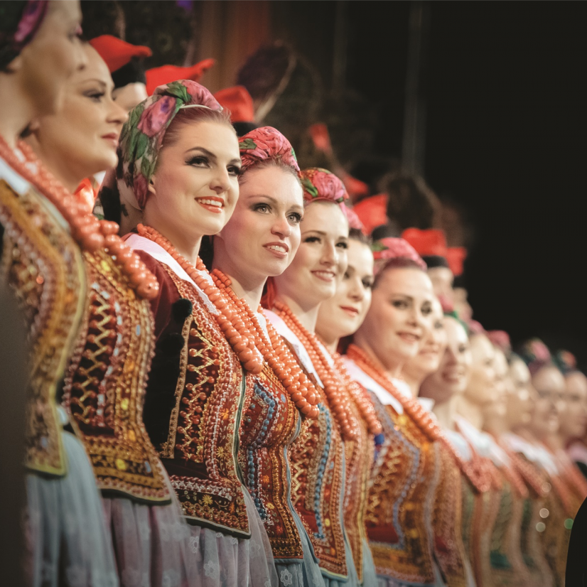 Grafika promująca koncert galowy ZPiT Śląsk