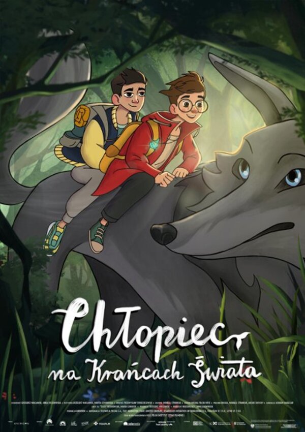 Chlopiec na krancu swiata plakat