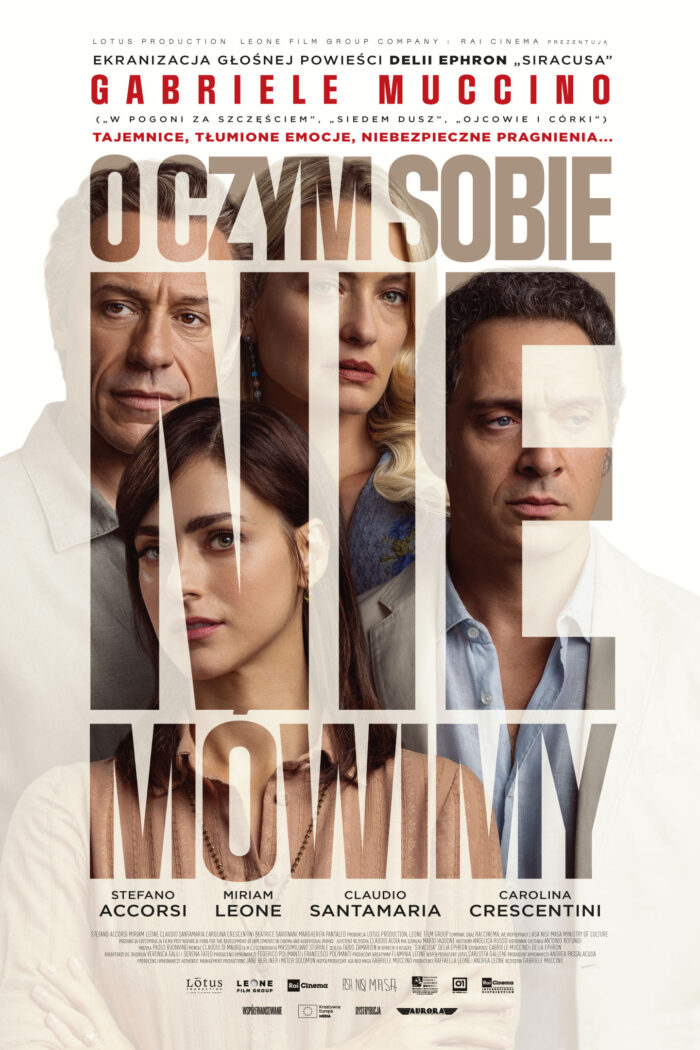 O czym sobie nie mówimy plakat