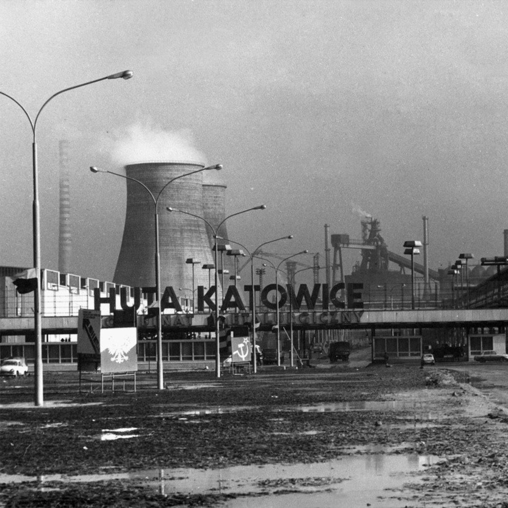 Zdjęcie promujące wystawę z okazji 50-lecia Huty Katowice