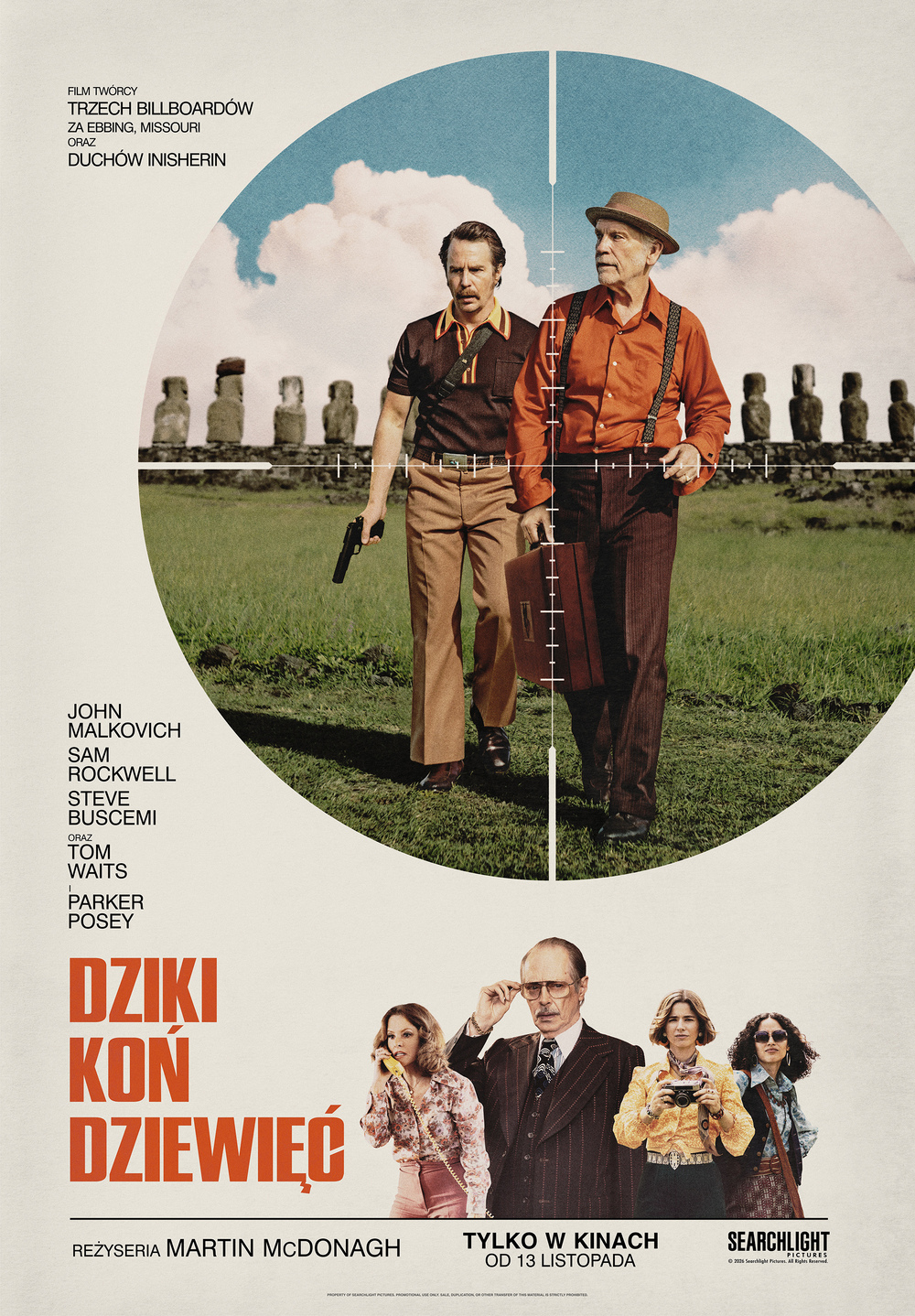 Dziki Koń Dziewięć plakat